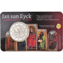 Belgique, 2 Euro, 2020, Royal Belgium Mint, JAN VAN EYCK, FDC, Bimétallique