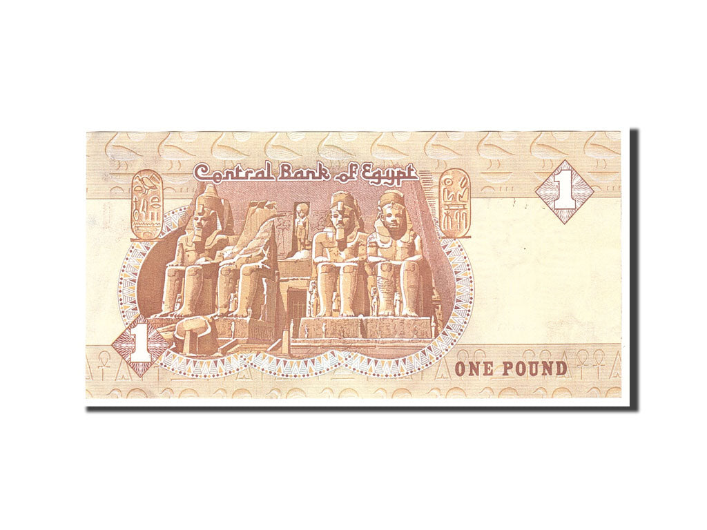 Egypt, 1 Pound, 1982, KM:50b, Undated, AU(55-58)