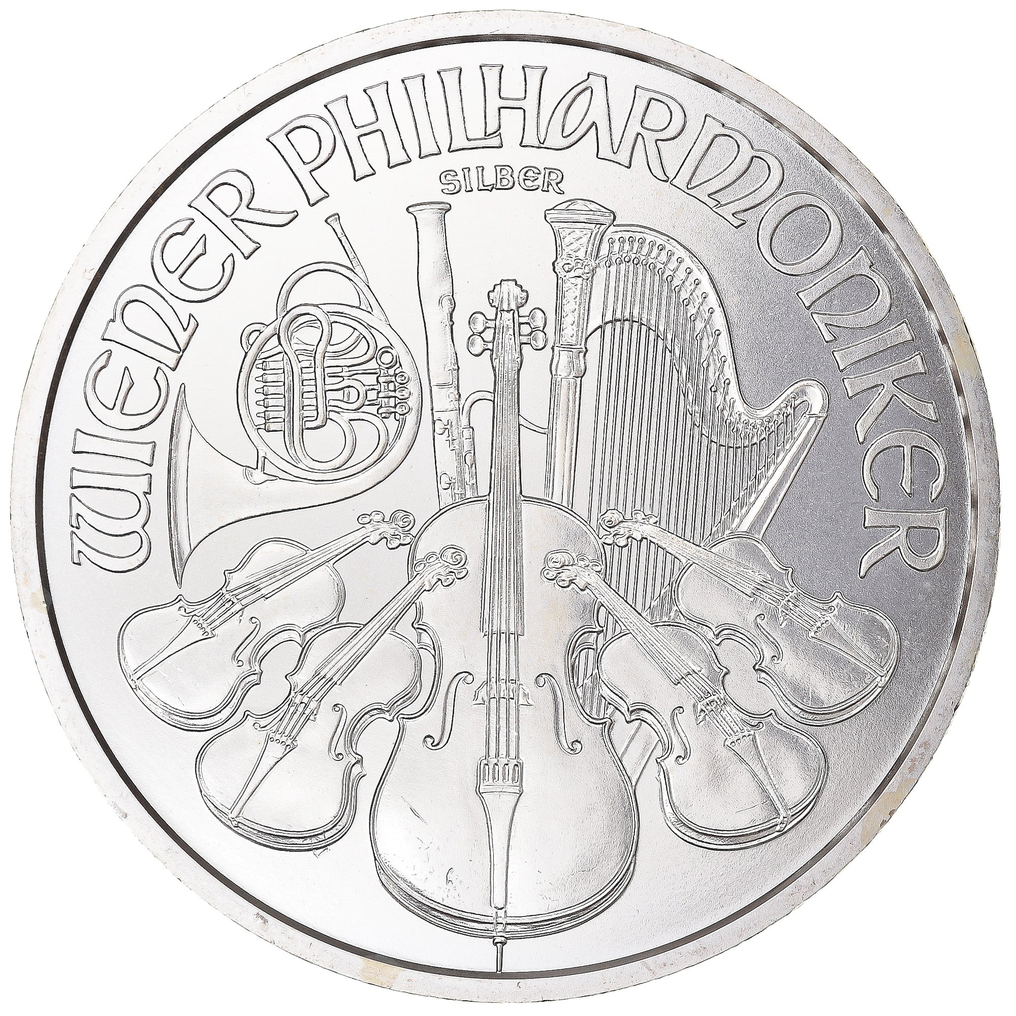 Austria, 1-1/2 Euro, Orchestre philharmonique, 2014, Vienna, MS(63), Silver