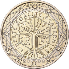 France, 2 Euro, 2009, Paris, BU, MS(65-70), Bi-Metallic, Gadoury:8a., KM:1414