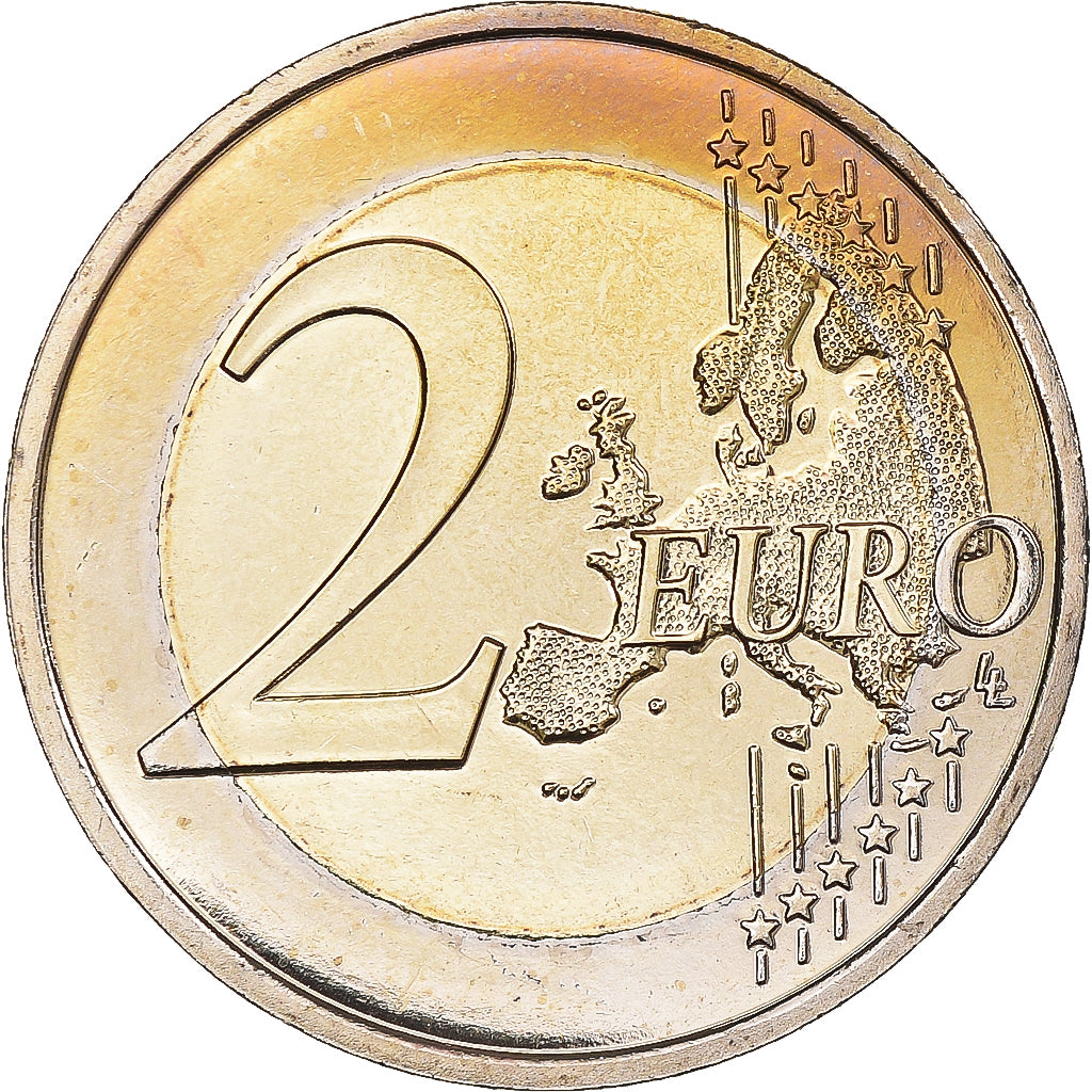 France, 2 Euro, 2009, Paris, BU, MS(65-70), Bi-Metallic, Gadoury:8a., KM:1414