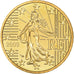 France, 50 Euro Cent, 2009, Paris, BU, MS(65-70), Brass, Gadoury:6a., KM:1412