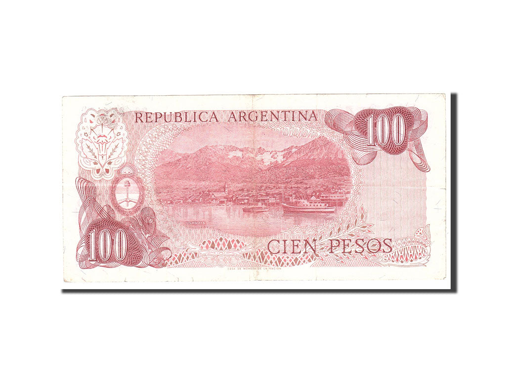 Argentina, 100 Pesos, 1971, KM:291, Undated, EF(40-45)