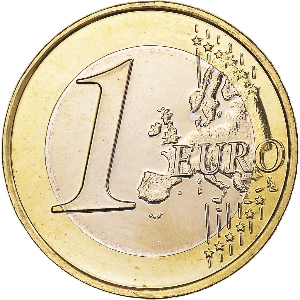 France, 1 Euro, 2015, Paris, BU, MS(65-70), Bi-Metallic