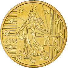 Frankreich, 50 Euro Cent, 2004, Paris, BU, STGL, Messing, Gadoury:6., KM:1287