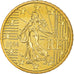 France, 50 Euro Cent, 2004, Paris, BU, MS(65-70), Brass, Gadoury:6., KM:1287