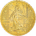 France, 10 Euro Cent, 2004, Paris, BU, MS(65-70), Brass, KM:1285