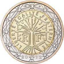 France, 2 Euro, 2012, Paris, BU, MS(65-70), Bi-Metallic, Gadoury:8a., KM:1414