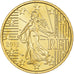 França, 50 Euro Cent, 2012, Paris, BU, MS(65-70), Latão, Gadoury:6a., KM:1412