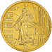 France, 50 Euro Cent, 2003, Paris, BU, MS(65-70), Brass, KM:1287