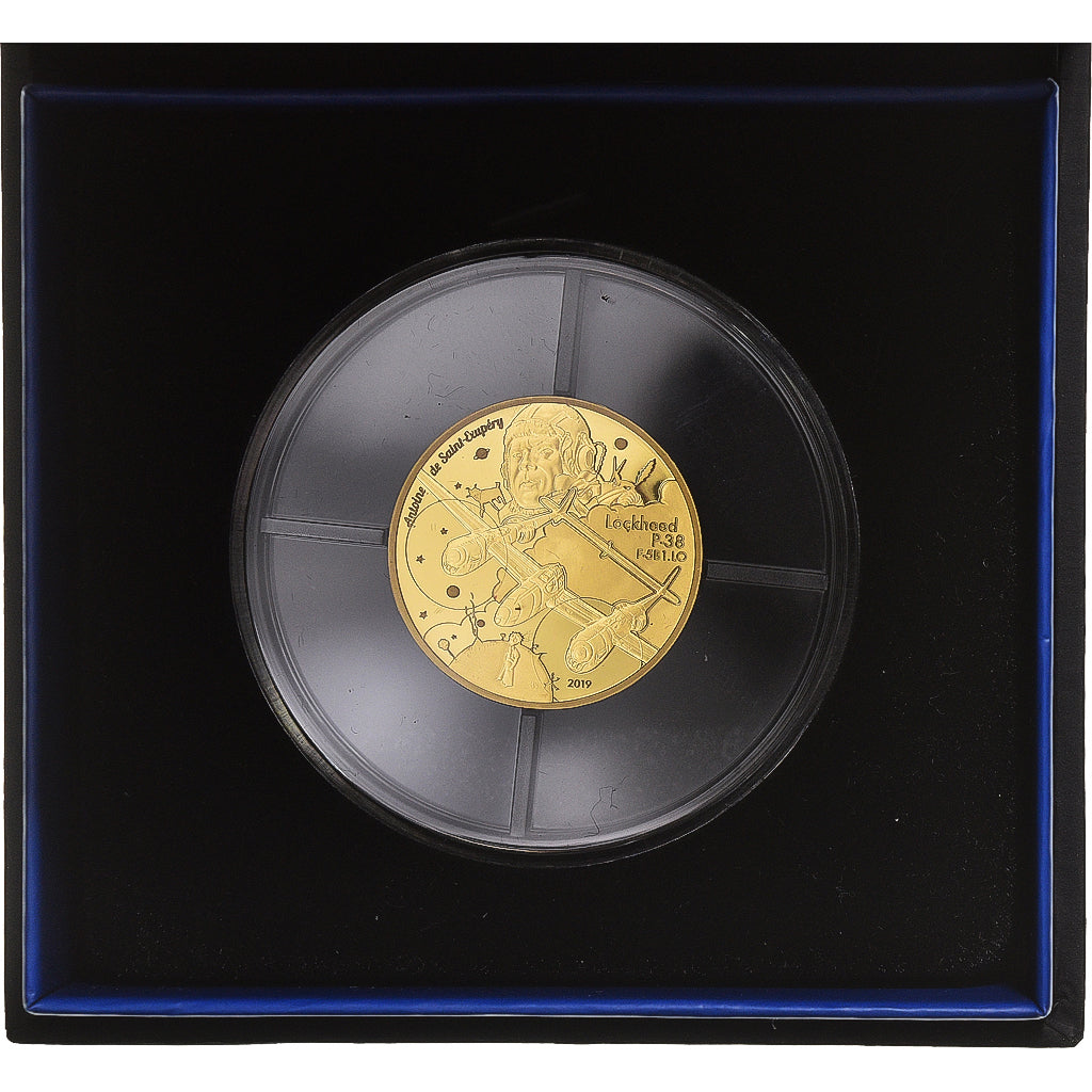 France, 50 Euro, 2019, Monnaie de Paris, P-38 Antoine de Saint-Exupéry.BE