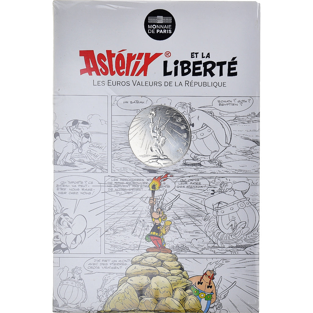 France, 10 Euro, Astérix Liberté (La grande traversée), 2015, Paris, B.D