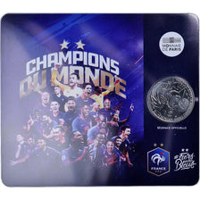 Francja, 10 Euro, 2018, Monnaie de Paris, CHAMPIONS DU MONDE 2018 Pessac