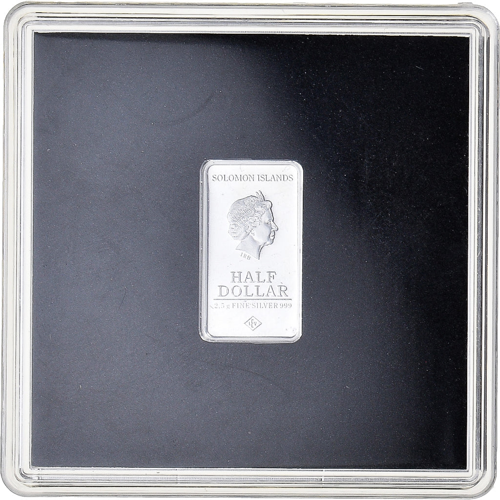 Coin, Solomon Islands, Half Dollar, 2019, 130ème anniversaire de la Tour Eiffel