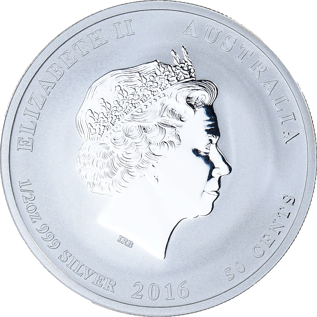 Monnaie, Australie, 50 Cents, 2016, Lunar Series II Year of the Monkey .BE, FDC