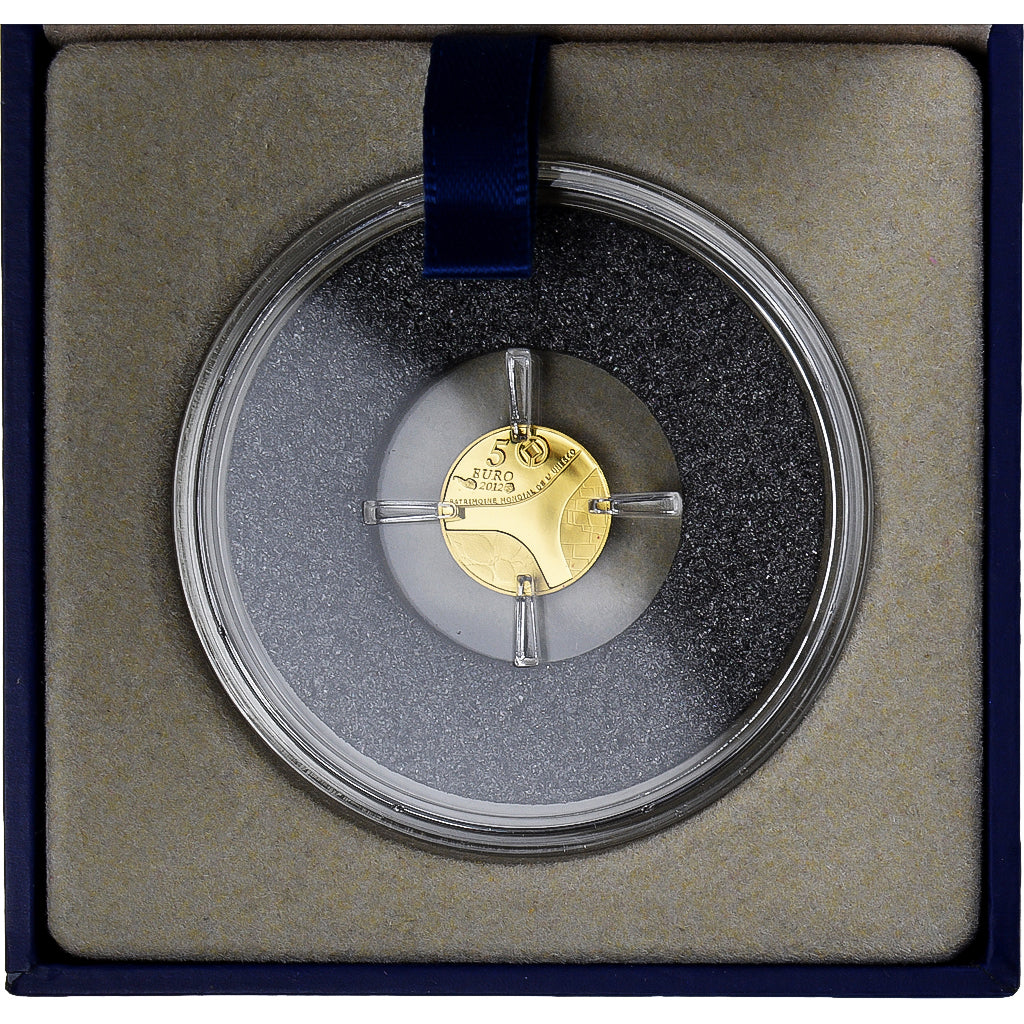 France, Monnaie de Paris, 5 Euro, Egypte, 2012, Paris, MS(65-70), Gold, KM:1907