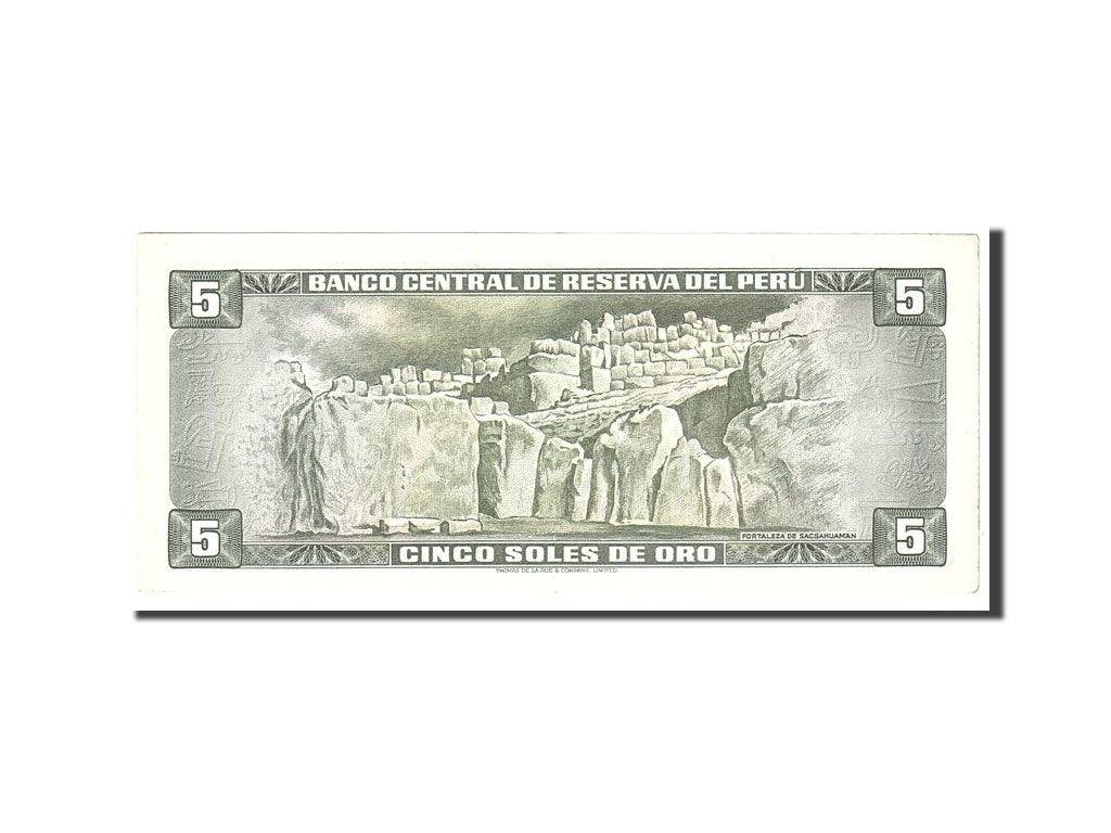 Peru, 5 Soles De Oro, 1973, KM:99c, 1973-05-24, EF(40-45)
