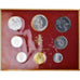 Moeda, Vaticano, Série 8 monnaies, 1975, VATICAN AND PAPAL STATES Série 8