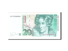 Banknote, GERMANY - FEDERAL REPUBLIC, 20 Deutsche Mark, 1993, 1993-10-01