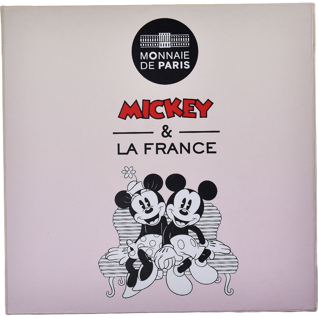 França, Monnaie de Paris, 50 Euro, Mickey (Montmartre), 2018, Paris, Mickey