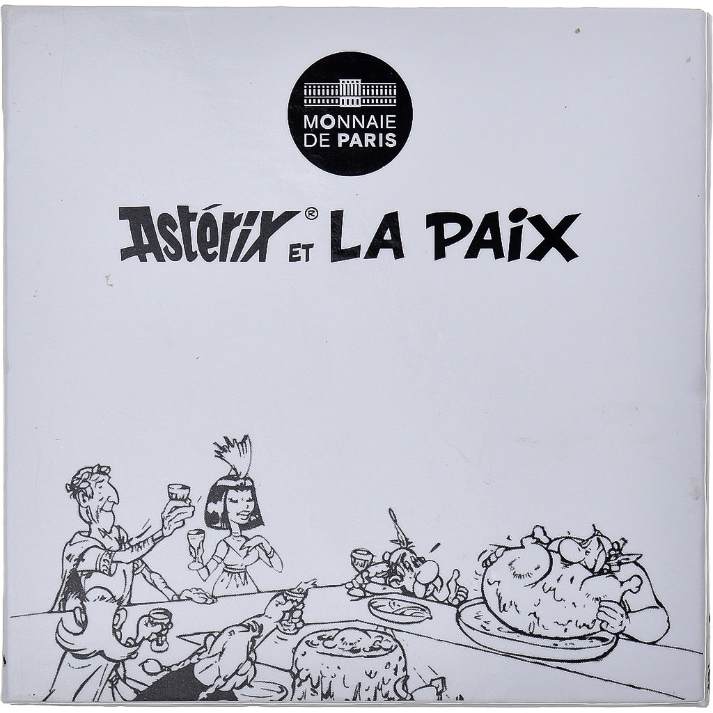 France, 50 Euro, Astérix, Paix, 2015, Paris, ASTÉRIX Paix, FDC, Argent