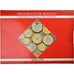 Monnaie, Monaco, Coffret, 1995, monnaies de la 1 centime à la 20 Francs. BU