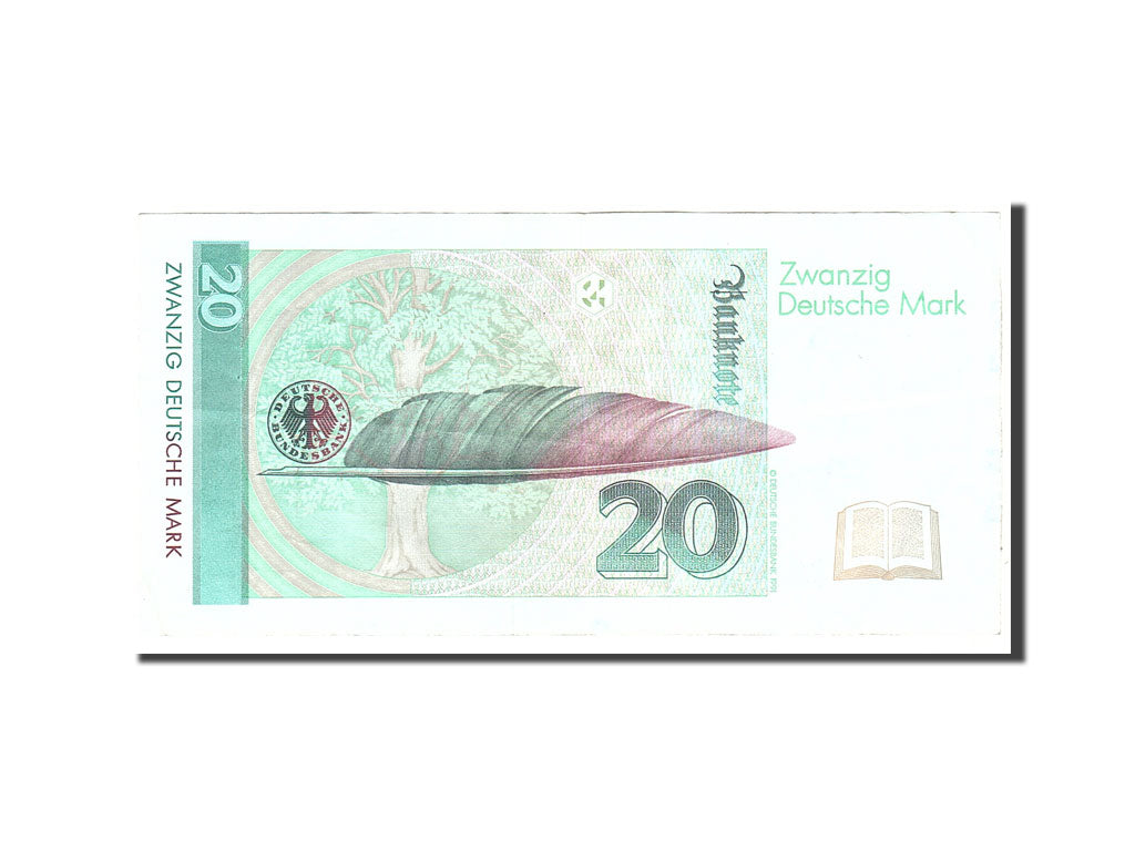 Banknote, GERMANY - FEDERAL REPUBLIC, 20 Deutsche Mark, 1991, 1991-08-01