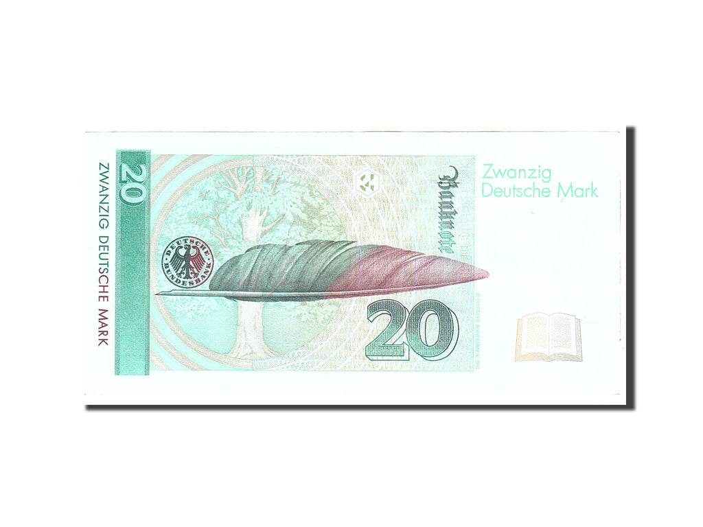 Banknote, GERMANY - FEDERAL REPUBLIC, 20 Deutsche Mark, 1993, 1993-10-01