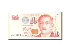 Singapore, 10 Dollars, 1999, KM:40, Undated, EF(40-45)