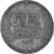 Moneda, Países Bajos, Wilhelmina I, 25 Cents, 1943, MBC, Cinc, KM:174