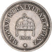Münze, Ungarn, Franz Joseph I, 10 Filler, 1892, Kormoczbanya, SS, Nickel