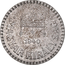 Monnaie, Hongrie, 2 Filler, 1940, Budapest, TTB, Acier, KM:518.1