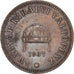 Monnaie, Hongrie, Franz Joseph I, 2 Filler, 1907, Kormoczbanya, TB+, Bronze