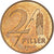 Moeda, Hungria, 2 Filler, 1947, Budapest, EF(40-45), Latão, KM:529