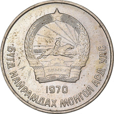 Moneda, Mongolia, 50 Mongo, 1970, MBC, Cobre - níquel, KM:33