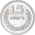 Moeda, Mongólia, 15 Mongo, 1959, AU(50-53), Alumínio, KM:25
