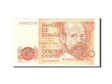 Banconote, Spagna, 200 Pesetas, 1980, KM:156, 1980-09-16, MB