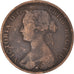 Moeda, NOVA ESCÓCIA, Cent, 1864, Royal Canadian Mint, Ottawa, VF(20-25)