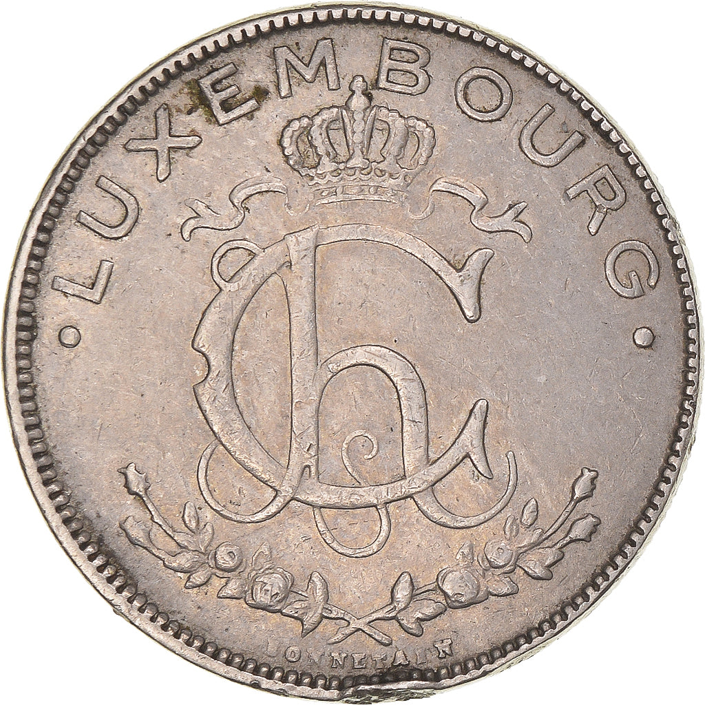 Monnaie, Luxembourg, Charlotte, 2 Francs, 1924, TTB, Nickel, KM:36