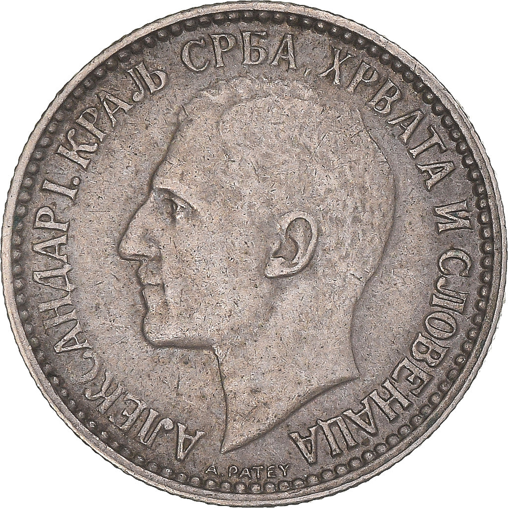Monnaie, Yougoslavie, Alexander I, 50 Para, 1925, Poissy, TTB, Nickel-Bronze