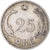 Munten, Denemarken, Christian IX, 25 Öre, 1891, Copenhagen, ZF+, Zilver