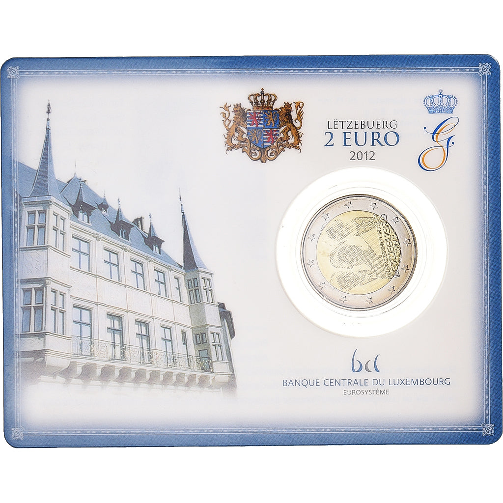 Luxembourg, 2 Euro, Mariage Princier, 2012, Utrecht, BU, MS(65-70), Bi-Metallic