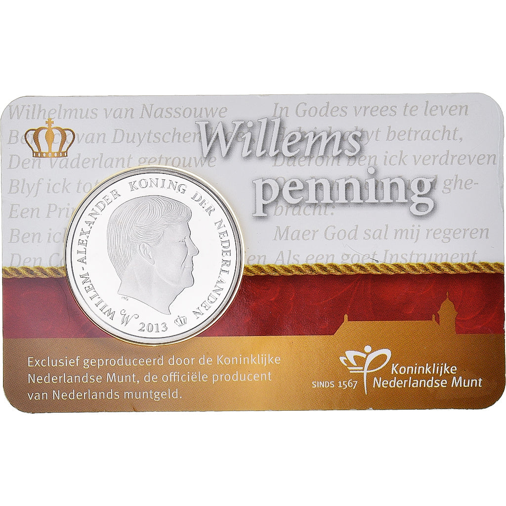 Nederland, Medaille, 2013, Willems Penning.BE, FDC, Cupro-nikkel