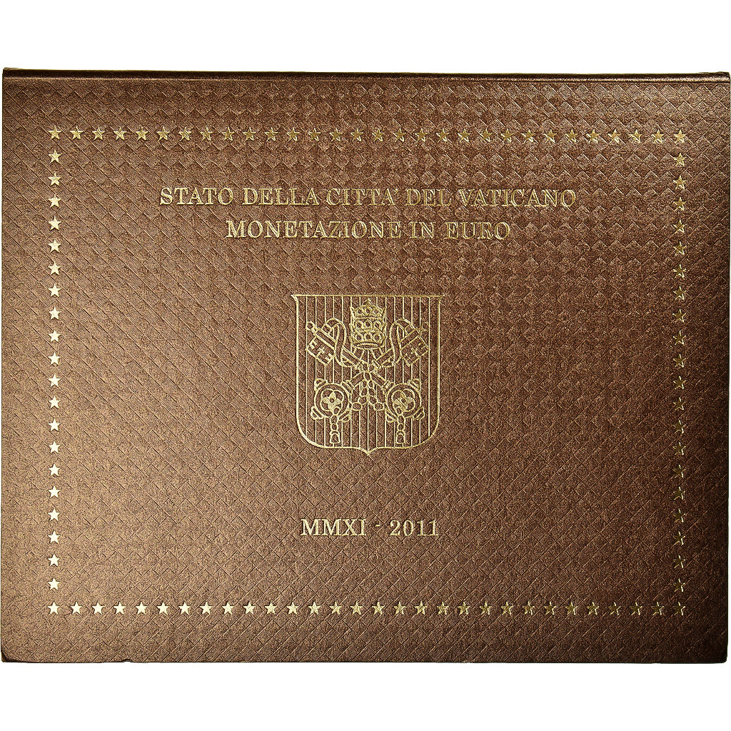 Vaticano, Set, Benoit XVI, 2011, Rome, Set 8 monnaies Euro, FDC, N.C.