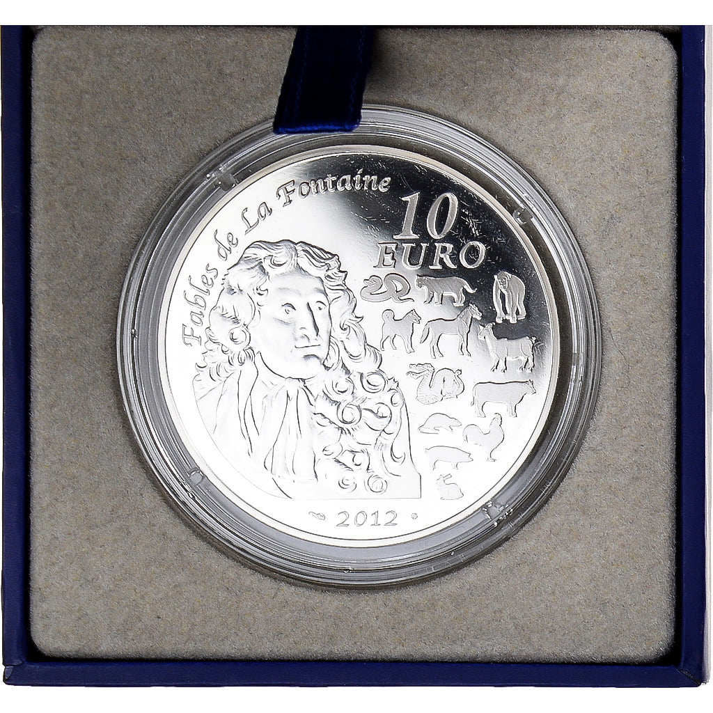 França, Monnaie de Paris, 10 Euro, Year of the Dragon, 2012, Paris, BE