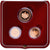 Mónaco, Set, 2005, 1 + 2 + 5 CENTIMES BE, MS(65-70), N/D