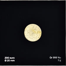 Francja, Monnaie de Paris, 200 Euro, 2019, Pessac, Pièce d’histoire . BU
