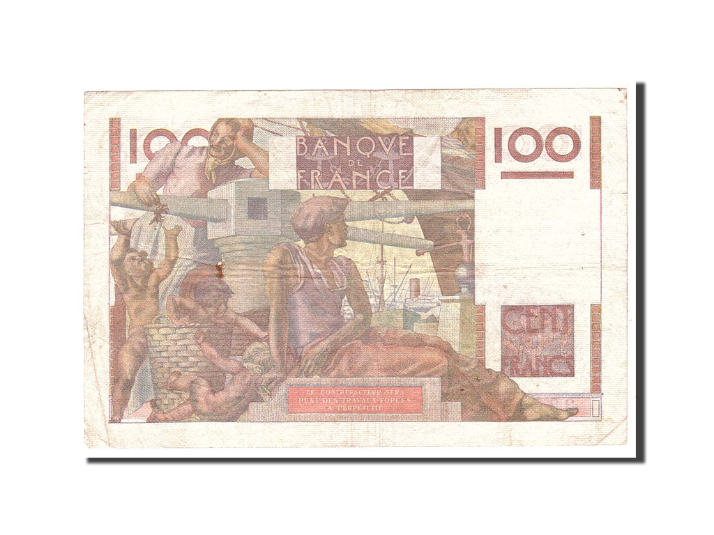 Biljet, Frankrijk, 100 Francs, 1949, 1949-04-07, TTB, Fayette:28.23, KM:128b