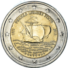 Portugal, 2 Euro, 2011, Mendes Pinto, MS(63), Bi-Metallic