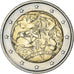 Italy, 2 Euro, 2008, DROITS DE L'HOMME., MS(65-70), Bi-Metallic